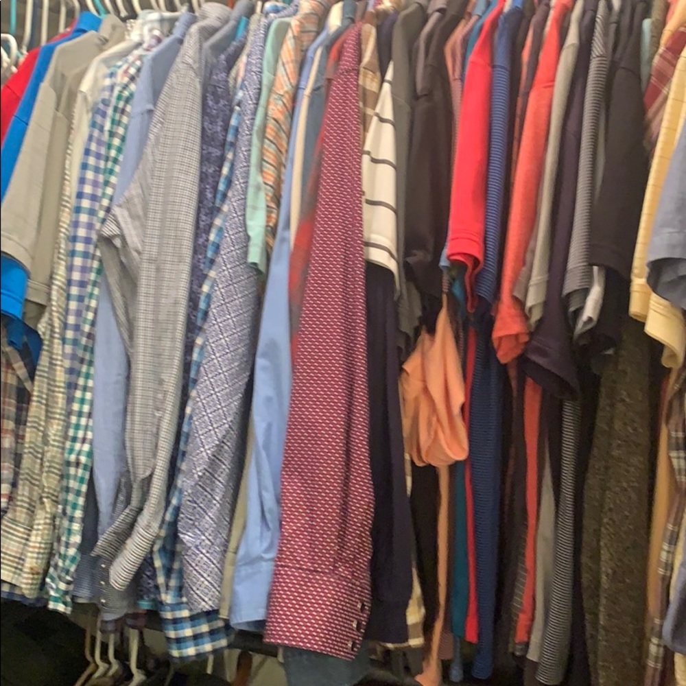 Mystery bag 5 Long/short (choice) slv work shirts